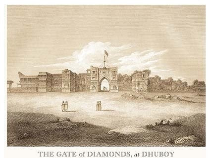 The Gate of Diamonds- Fine Art Giclee Print 24" x 36"