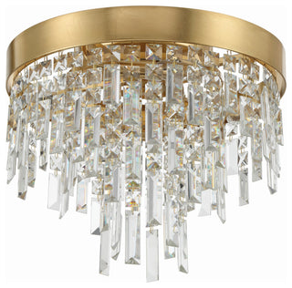 Crystorama Lighting Group WIN-213-CL-MWP Winfield 4 Light 16"W - Antique Gold