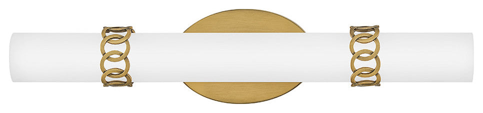 Hinkley Eliza Medium Led Vanity, Lacquered Brass