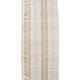 Cream Metallic Plaid Table Runner 14"x72"