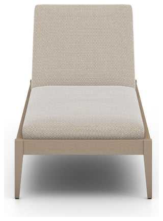 Sherwood Outdoor Chaise Lounge-Brwn/Sand