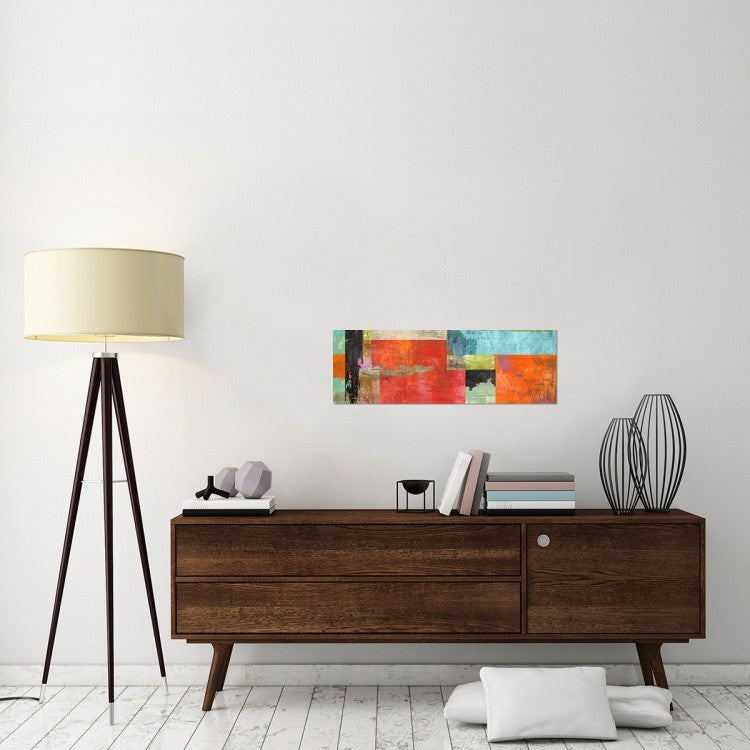 "Midnight Moves" Stretched Canvas Giclee by Alphonse Baron, 36x12"