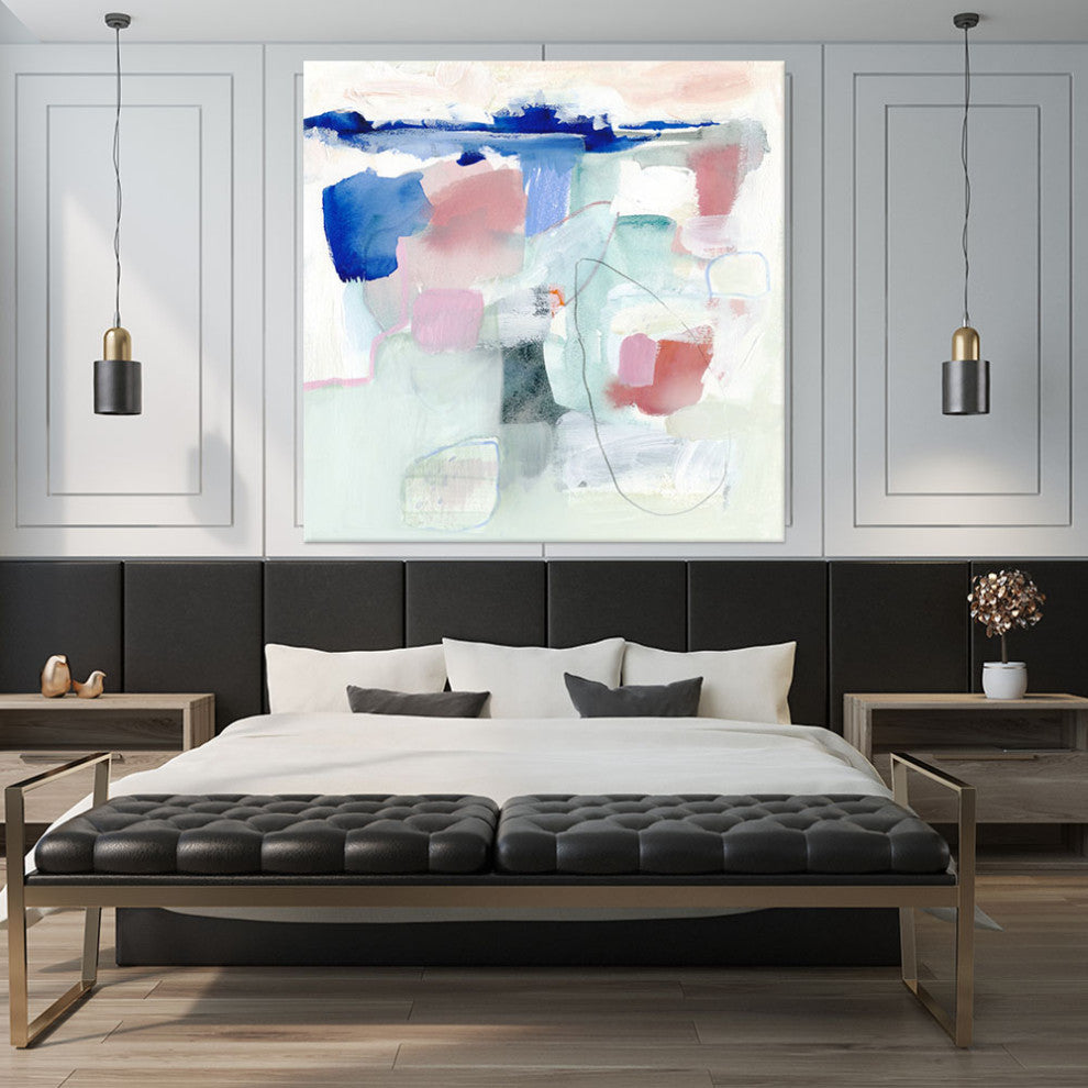 "Procida II" Fine Art Giant Canvas Print, 72"x72"