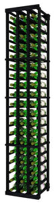 Vercua Wine Rack, Redwood and Black