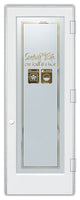 Laundry Door - Sorting Out Life Washer Dryer - Primed - 30" x 96" - Knob on...