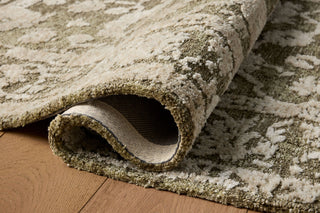 Loloi Percival Moss / Natural 3'-6" x 5'-6" Accent Rug