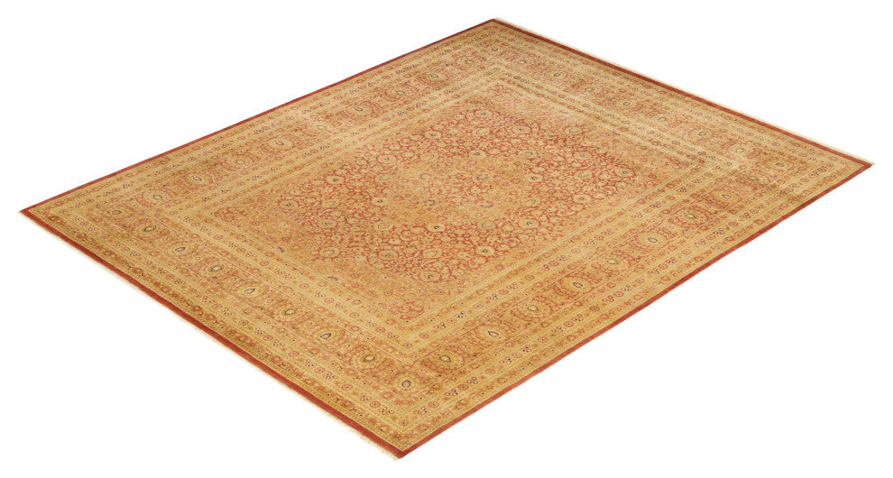 Mogul, One-of-a-Kind Hand-Knotted Area Rug Orange, 8'3"x10'3"