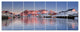 Henningsvaer on the Lofoten Norway, Landscape Canvas Art, 83"x32", 7 Panels