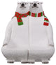 Polar Bear Double Bench