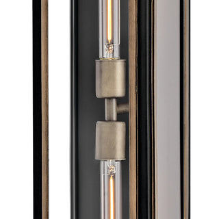 Hinkley Shaw Large Wall Mount Lantern, Black