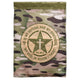 Flag Double Applique Psalm 91:2 Polyester Garden