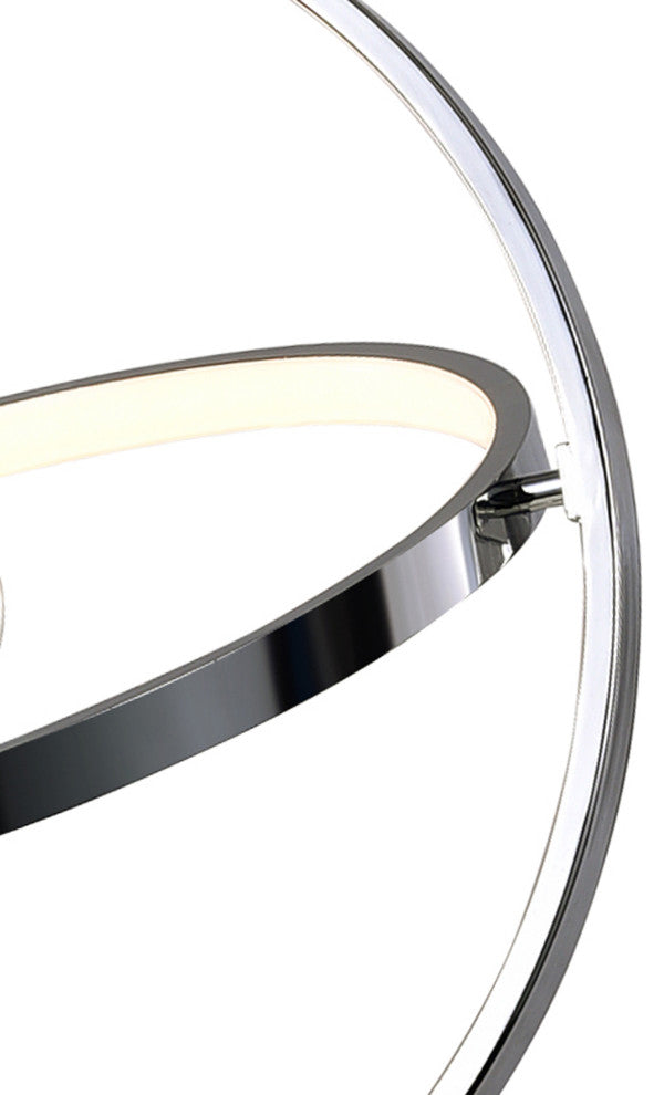 Colette LED Chandelier With Chrome Finish