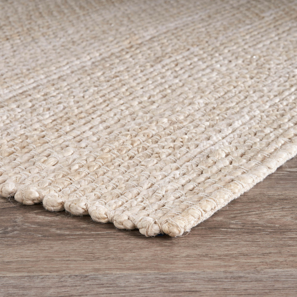 5" x 8" Natural Bleached Contemporary Area Rug
