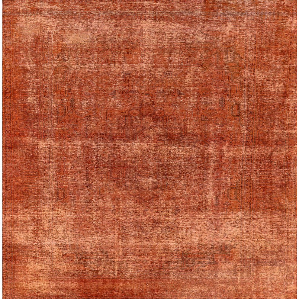 Ahgly Company Indoor Square Mid-Century Modern Area Rugs, 7' Square