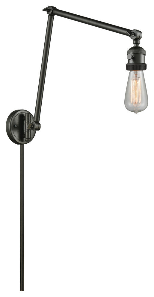 INNOVATIONS LIGHTING 238NH-OB-LED Bare Bulb 1 Light Swing Arm