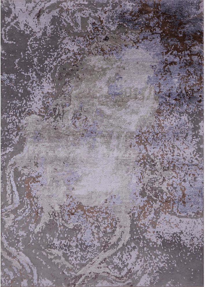 Ahgly Company Indoor Rectangle Mid-Century Modern Area Rugs, 2' x 4'
