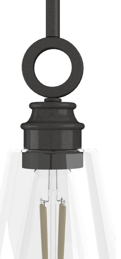 Hunter 6" Klein Noble Bronze 1 Light Pendant Ceiling