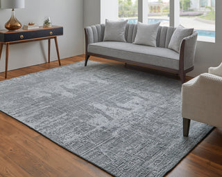 Kinton Modern Abstract, Gray, 2'6"x14' Runner