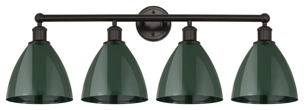 Innovations 616-4W-OB-MBD-75-GR 4 Light Bath Vanity Light, Oil Rubbed Bronze