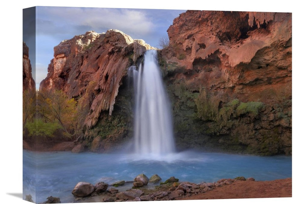 "Havasu Falls, Grand Canyon, Arizona" Canvas Giclee by Tim Fitzharris, 16"x12"