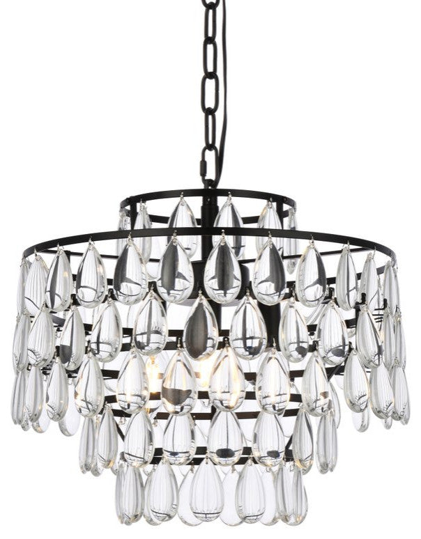 Murphy 16" Pendant, Black
