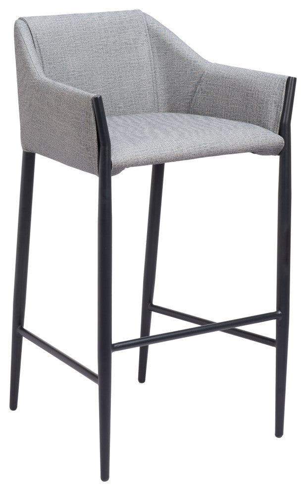 Andover Barstool Slate Gray