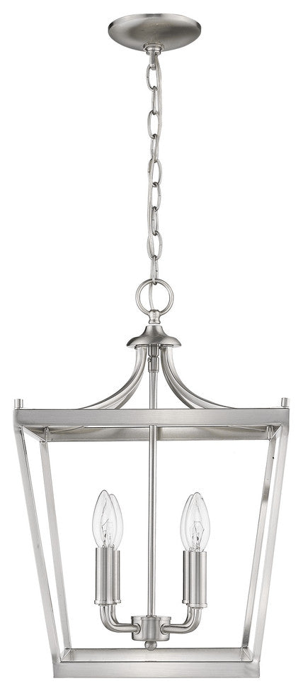 Kennedy 4-Light Satin Nickel Pendant