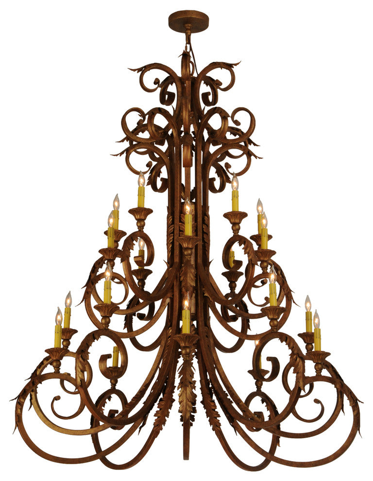 48 Wide Serratina Chandelier