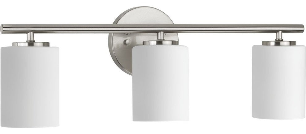 Replay 3-Light Bath Light, Brushed Nickel