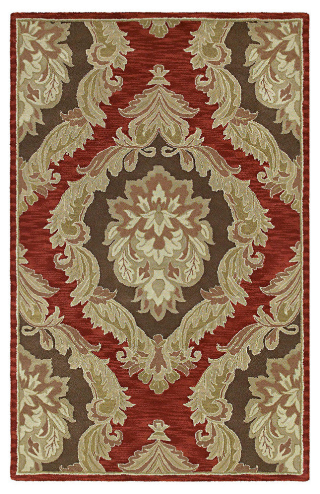 Kaleen Khazana Castilian 9''6"x13'' Salsa Rug