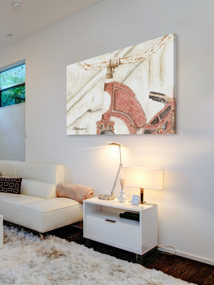 "Old Friend" Painting Print on Wrapped Canvas, 60"x40"