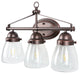 L3WL 3 Light Vanity Wall Lighting