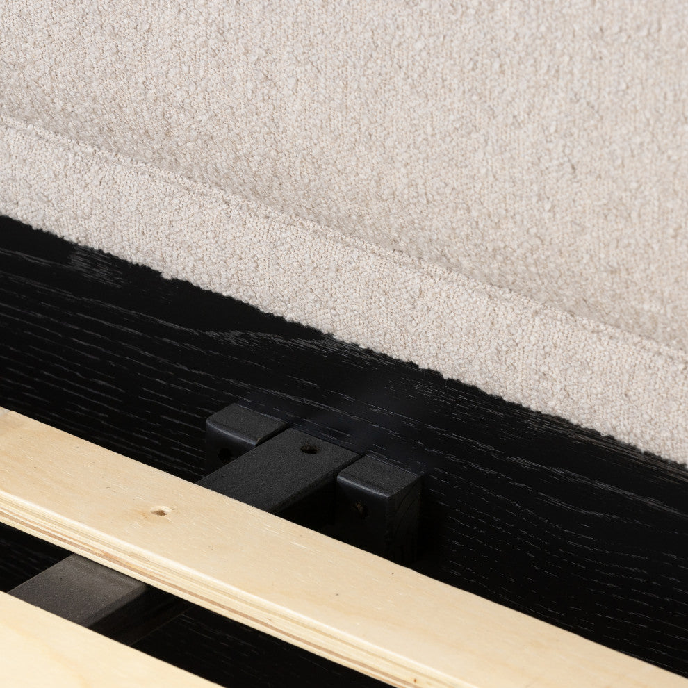 Rosedale Bed-Ebony Oak- Queen