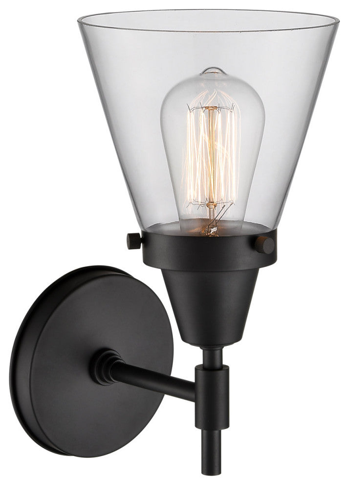 INNOVATIONS LIGHTING 447-1W-BK-G62 Caden 1 Light 9 inch Sconce