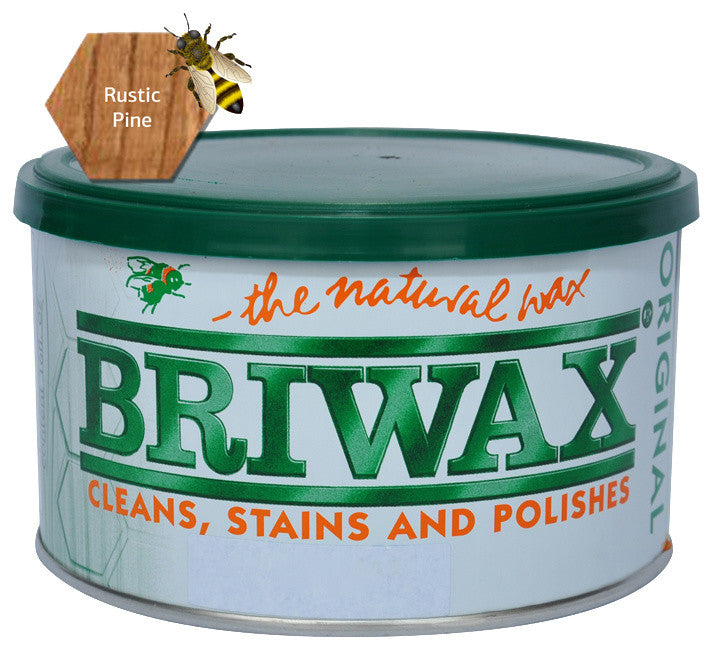 Briwax Original Furniture Wax 1 Lb, Rustic Pine, 16 Oz.