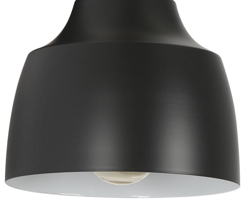 LNC 4-Light Modern Matte Black & Polished Gold Dome Vanity Lights for Bathroom, 2 Lights