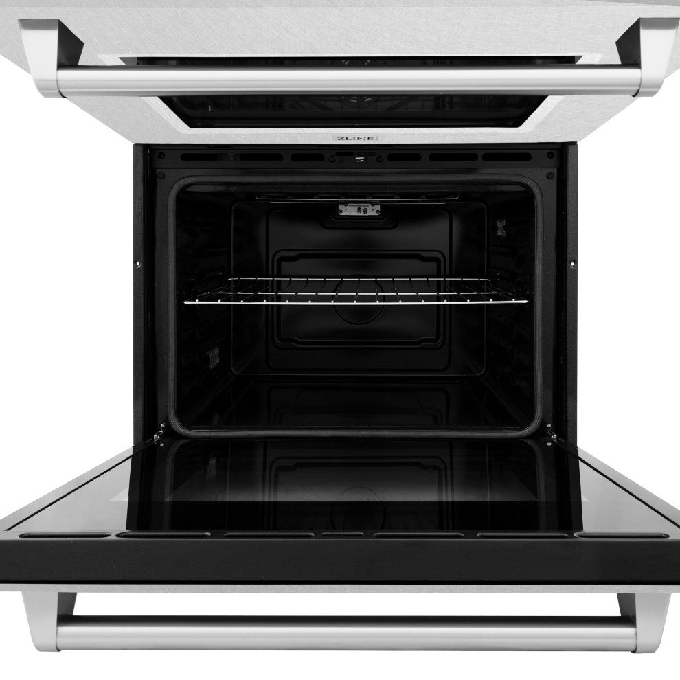 ZLINE 30 in. Wall Oven, DuraSnow Stainless Steel, Electric, AWDS-30