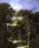 Gillis Rombouts Wooded Landscape Premium Canvas Print