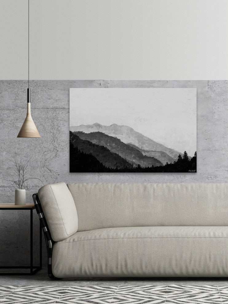 "Conquer Your Fears" Painting Print on Wrapped Canvas, 60x40
