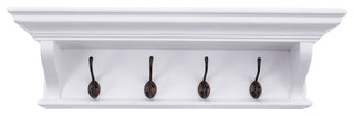 Halifax 4 Hook Coat Rack 70cm