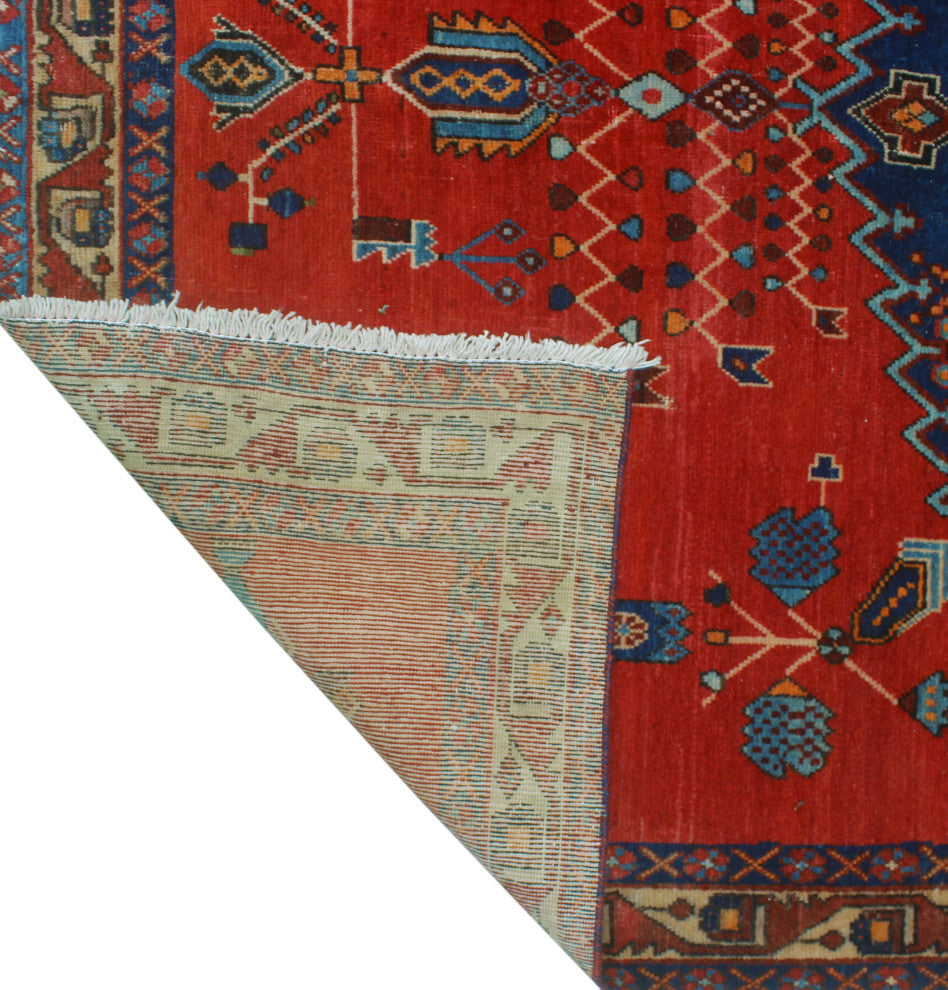 Semi-Antique Jorge Red Rug