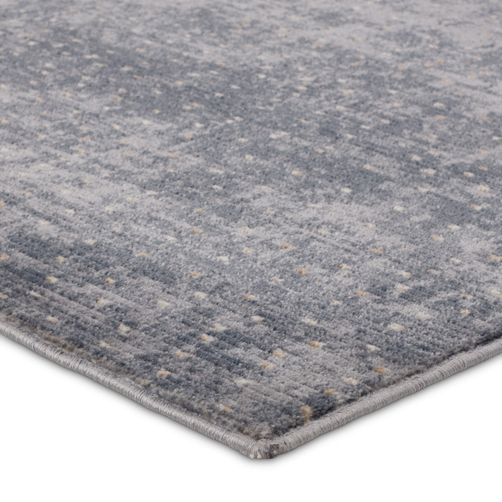 Melora Dotted Blue/ Cream Area Rug 5'3"X8'