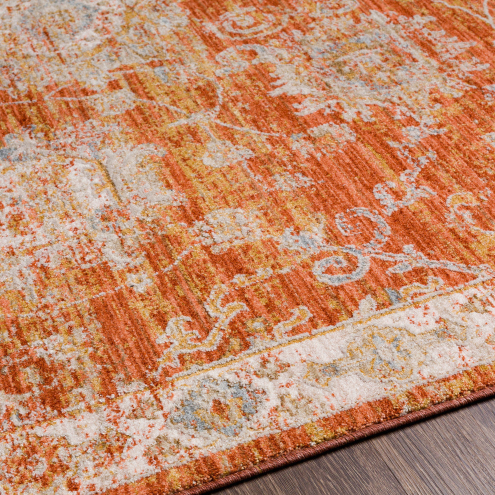 Avant Garde AVT-2321 Traditional Rust 7'10"x10'3" Area Rug