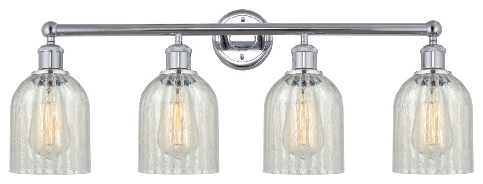 Innovations 616-4W-PC-G2511 Caledonia 4 Light Bath Vanity Light, Polished Chrome