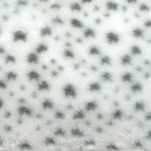 Pillow Decor - Snow Leopard Faux Fur Throw Pillow, 20" X 20"