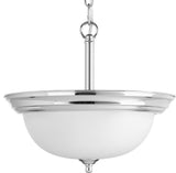 2-Light Semi-Flush Convertible Light