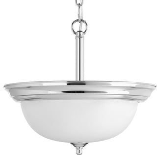 2-Light Semi-Flush Convertible Light