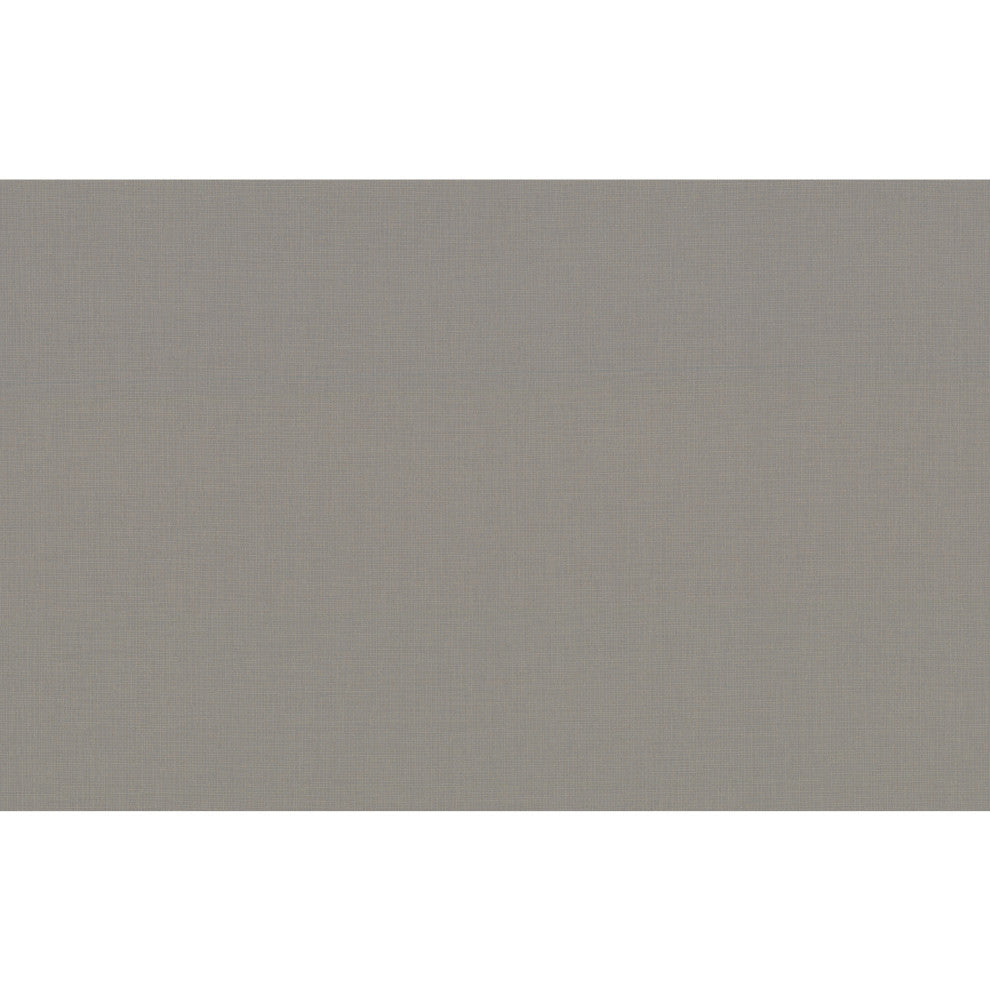 Dark Gray Metallic Randing Weave Wallpaper