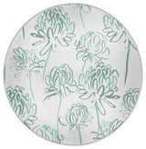 Blossom Bouquet Rug, Green, 5' Round