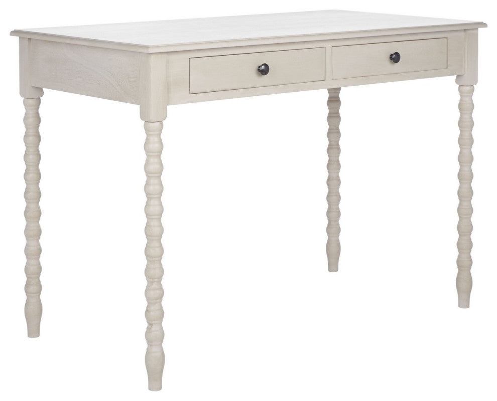 Safavieh O' Mara 2 Drawer Desk, Taupe